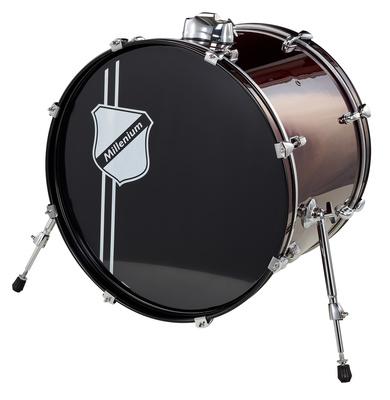 Millenium Focus 22"x16"" Bass Drum Red"