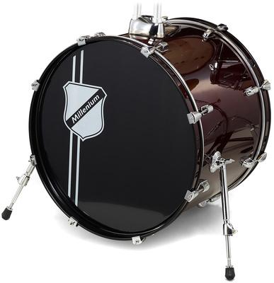 Millenium Focus 20"x16"" Bass Drum Red"