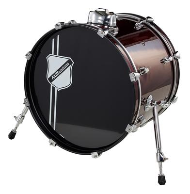 Millenium Focus 18"x14"" Bass Drum Red"