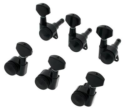 Harley Benton Parts Locking Tuners 3R/3L BK