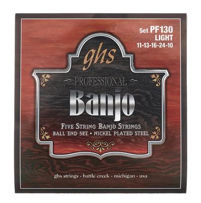 GHS PF130 5-String Banjo Set
