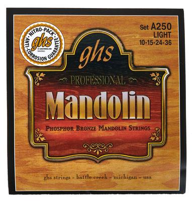 GHS A250 Mandolin String Set Light