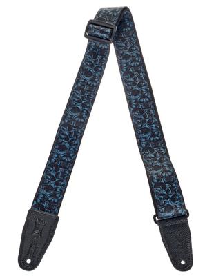 Levys Poly Strap 2" B&G Skulls"