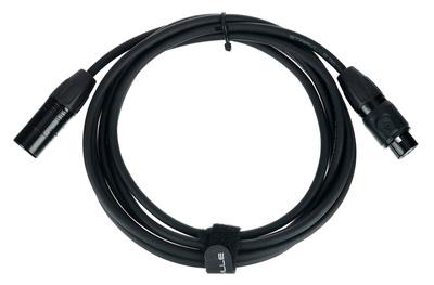 Stairville PDC3BK IP65 DMX Cable 3m 3pin