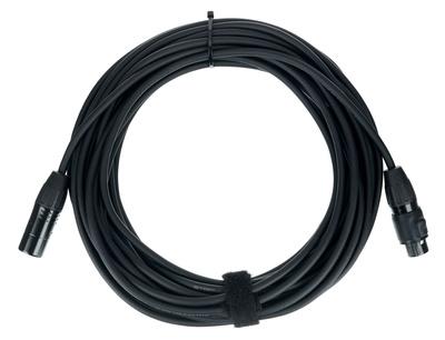 Stairville PDC3BK IP65 DMX Cable 15m 3pin