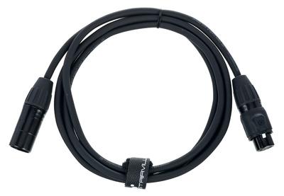 Stairville PDC5BK IP65 DMX Cable 2m 5pin