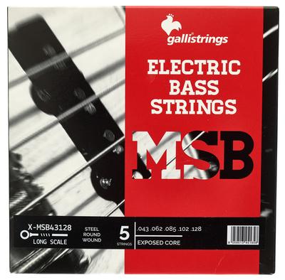 Galli Strings ECS5 Exposed Core Bass Str.