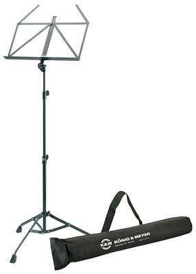 K&M 107 Music Stand Black Set