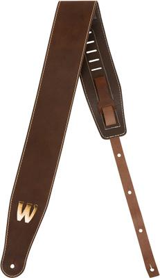 Warwick Teambuilt Leather Strap BR BG