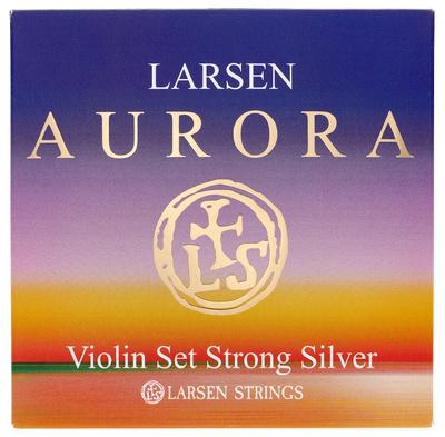 Larsen Aurora Violin Set D Silver Str