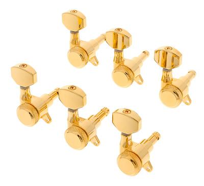 Harley Benton Parts Locking Tuners 6L GD