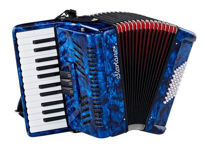 Startone Piano Accordion 48 Blue MKII