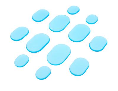 Millenium Gel Damper Pads 12pcs Turquoi.
