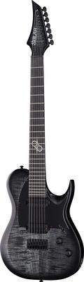 Solar Guitars T2.7FBB-Flame Black Burst