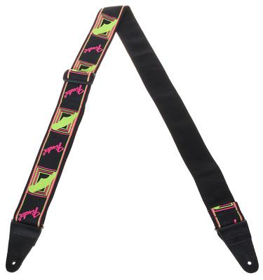 Fender Neon Strap Yellow/Pink