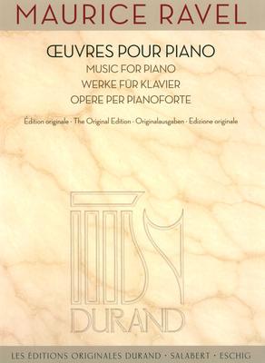 Editions Durand Ravel Œuvres Pour Piano