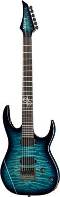 Solar Guitars S1.6AQOB Quilted Ocean Blue Br