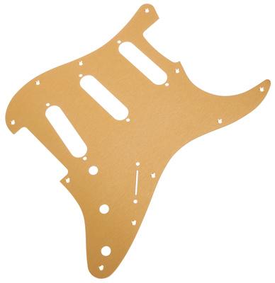 Fender Pickguard Strat. Gold SSS 11