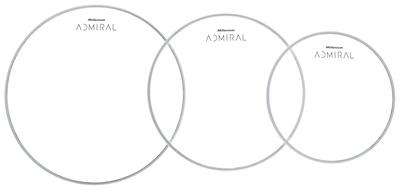 Millenium Admiral Clear Drumhead Pack 2