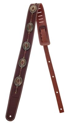 Richter Raw II Concho Guit Strap BR/OB