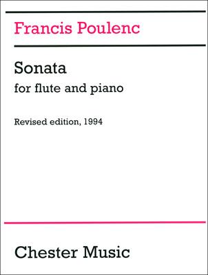 Chester Music Poulenc Sonata Flute And Piano