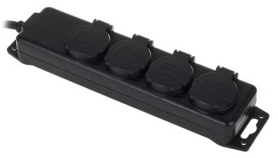 Brennenstuhl Hinged Lid Socket Dist. 4-Way