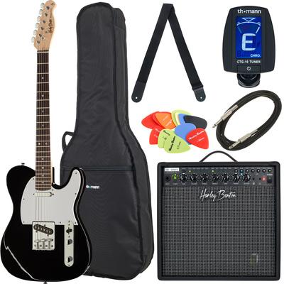 Harley Benton TE-20BK Standard Series Bundle