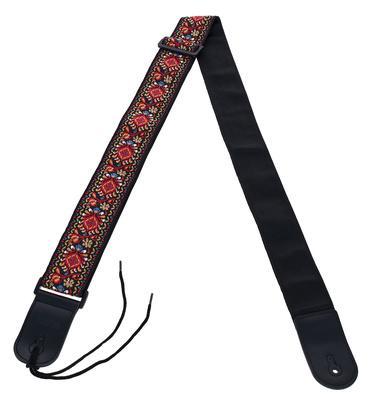 Richter Guitar Strap Ret. Jacqu. Red