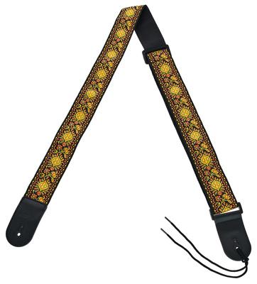 Richter Guitar Strap Ret. Jacqu.Yellow