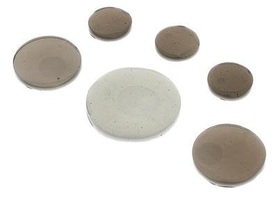 SlapKlatz Gel Pads 6-piece Box black
