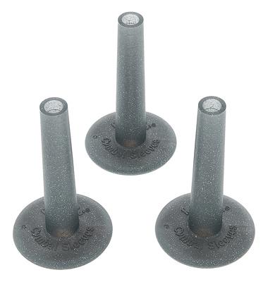 No Nuts Cymbal Sleeves 3pcs Silver