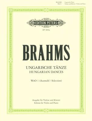 Edition Peters Brahms Ungarische Tänze VL