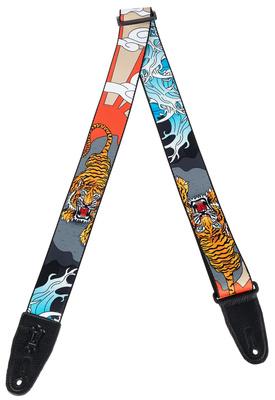 Levys Poly Print Strap 2" Tiger"