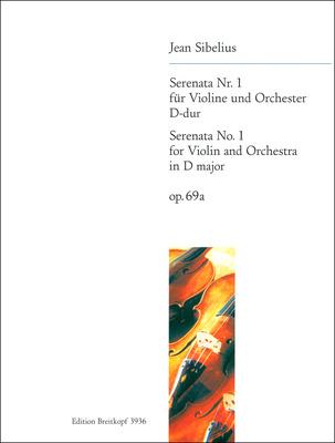 Breitkopf & Härtel Sibelius Serenata op.69 Violin