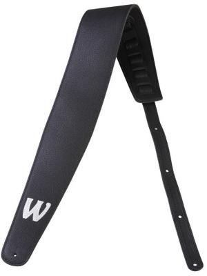 Warwick Syn.Leather Bass Strap Bl/SI