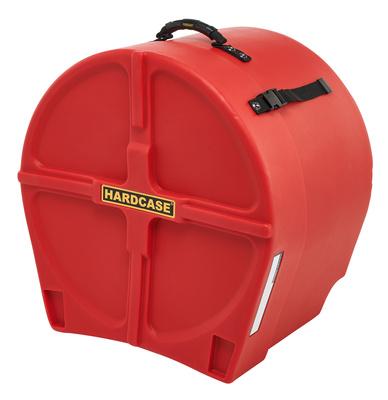 Hardcase 18" F.Tom Case F.Lined Red"