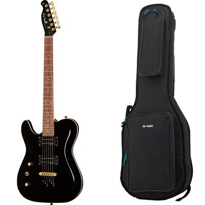Harley Benton TE-40 LH TBK D. Series w/Bag