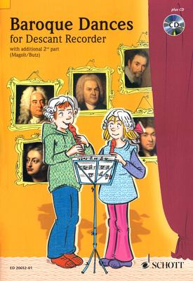 Schott Baroque Dances Recorder