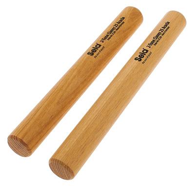 Sela 2-tone claves 25 Acacia