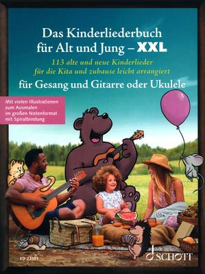 Schott Kinderliederbuch Git/Uku XXL