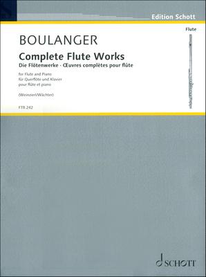 Schott Boulanger Complete Flute Works