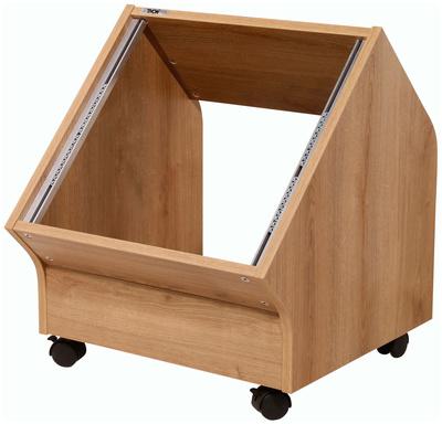 Thon Studio Side Rack 10U oak