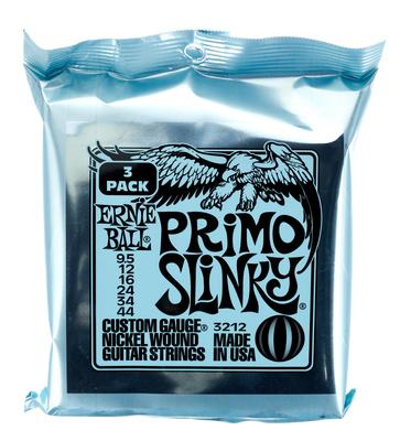 Ernie Ball Primo Slinky 3-pack 3212