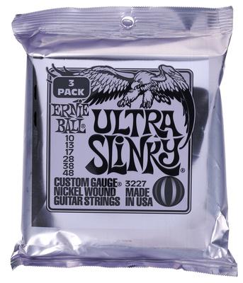 Ernie Ball Ultra Slinky 3-Pack 3227