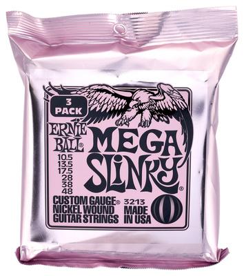 Ernie Ball Mega Slinky 3-pack 3213
