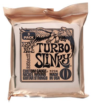 Ernie Ball Turbo Slinky 3-pack 3224