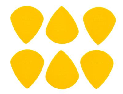 D-Grip Picks Jazz C Nylon Yellow 0,88