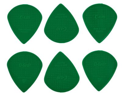 D-Grip Picks Jazz C Nylon DGreen 1,18