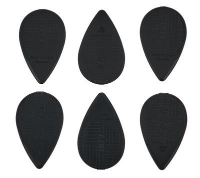 D-Grip Picks Balkan Form Nylon Black 1,00