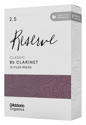 DAddario Woodwinds Organic Reserve Cl. CLAR 2.5
